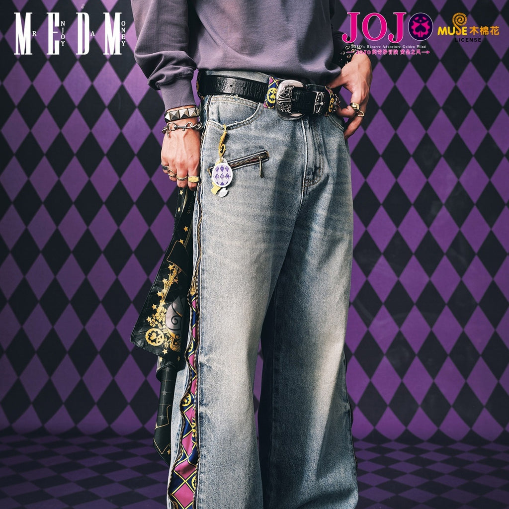 JOJO 的奇妙冒險 布魯諾·布加拉提 牛仔褲 商品圖