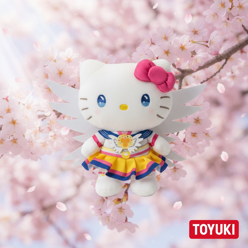 美少女戰士 × 三麗鷗 Hello Kitty 毛絨吊飾 商品圖