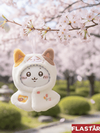 吉伊卡哇 Chiikawa | 小八絨毛娃娃吊飾 | 三花貓款
