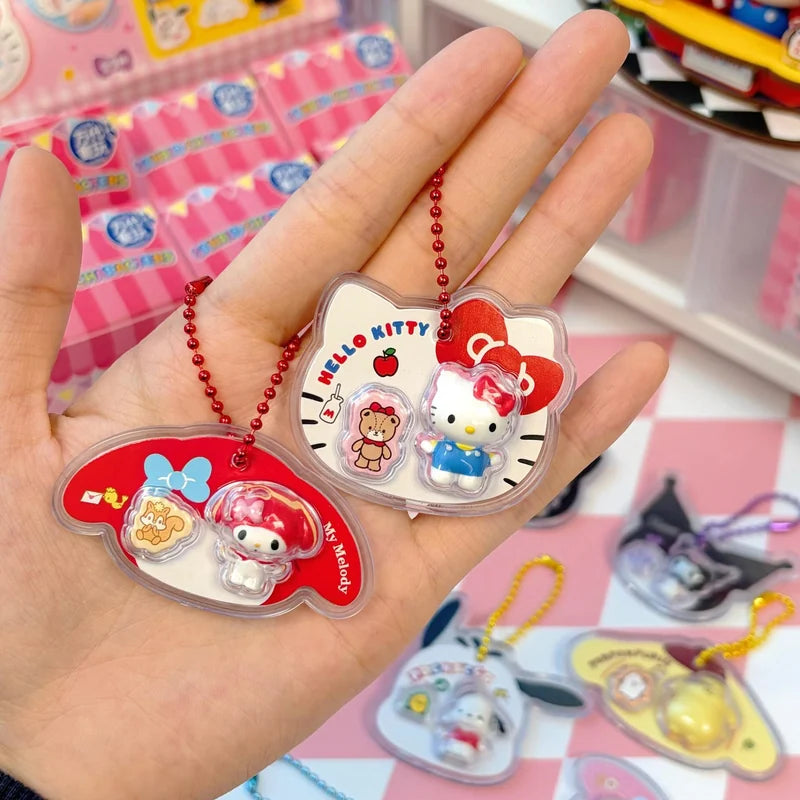 三麗鷗 Sanrio 萬代 Bandai 家族米粒公仔吊飾盲盒 商品圖 2