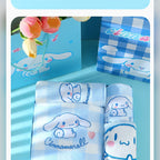 三麗鷗 Sanrio 大耳狗 Cinnamoroll 格子浴巾禮盒 商品圖 26