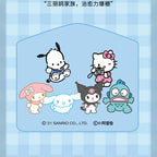 三麗鷗 Sanrio 大耳狗 Cinnamoroll 格子浴巾禮盒 商品圖 33