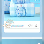 三麗鷗 Sanrio 大耳狗 Cinnamoroll 格子浴巾禮盒 商品圖 35