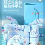 三麗鷗 Sanrio 大耳狗 Cinnamoroll 格子浴巾禮盒 商品圖 36