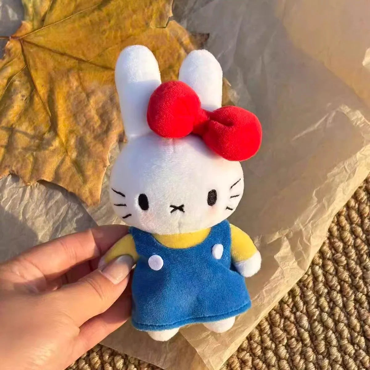 米菲 Miffy | 日本米菲kitty絨毛吊飾鑰匙圈少女 - 圖3 | 潮巢 Nestory