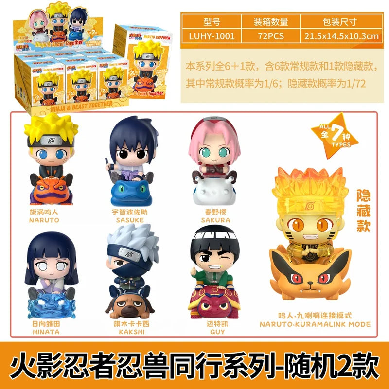 火影忍者疾風傳 忍獸同行盲盒公仔 商品圖 4