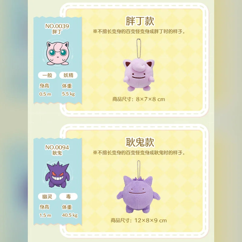 寶可夢 Pokémon 百變怪變身系列十角色絨毛吊飾 商品圖 6
