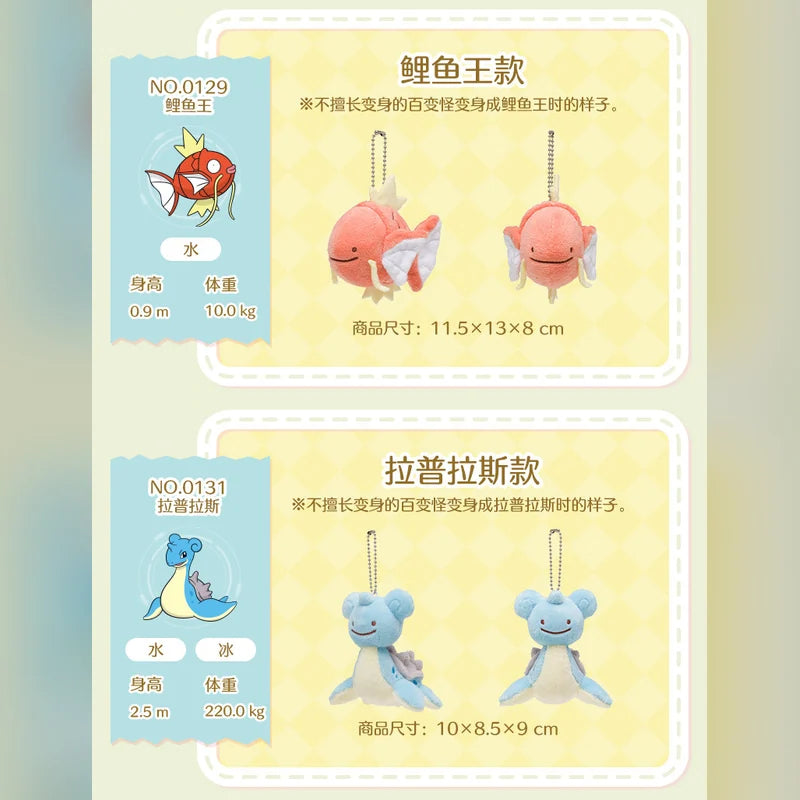 寶可夢 Pokémon 百變怪變身系列十角色絨毛吊飾 商品圖 7
