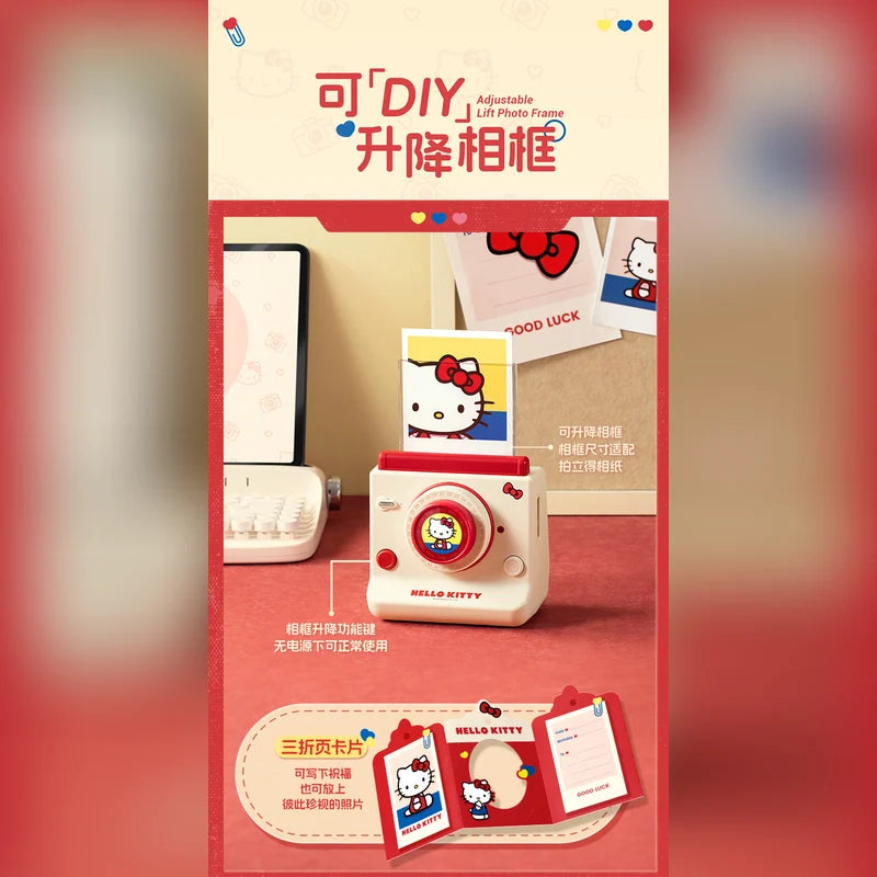 三麗鷗 Sanrio 凱蒂貓 Hello Kitty 拍立得造型藍牙音箱 商品圖 9