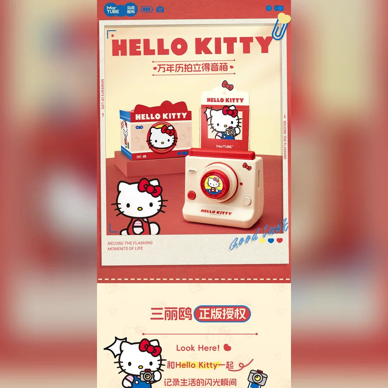 三麗鷗 Sanrio 凱蒂貓 Hello Kitty 拍立得造型藍牙音箱 商品圖 16