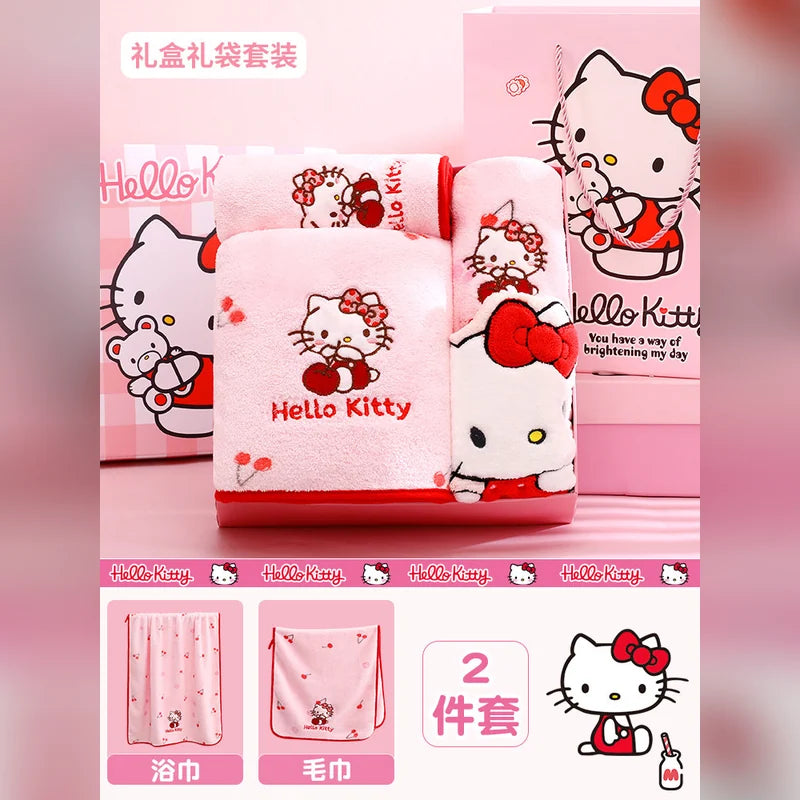 三麗鷗 Sanrio 凱蒂貓 Hello Kitty 浴巾毛巾禮盒 商品圖 17