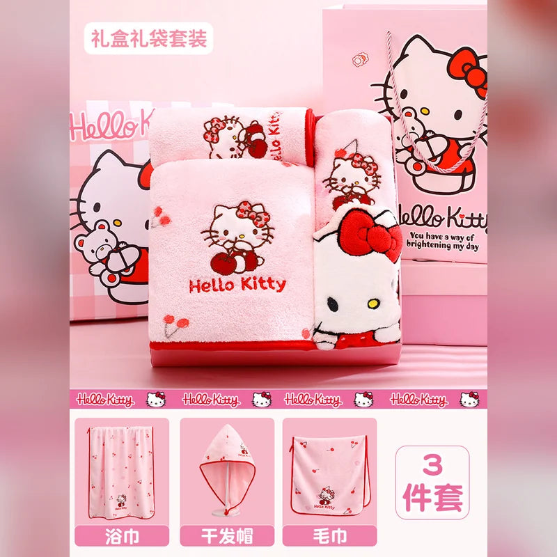 三麗鷗 Sanrio 凱蒂貓 Hello Kitty 浴巾毛巾禮盒 商品圖 19