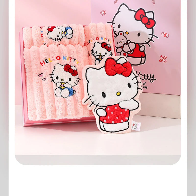 三麗鷗 Sanrio 凱蒂貓 Hello Kitty 浴巾毛巾禮盒 商品圖 30