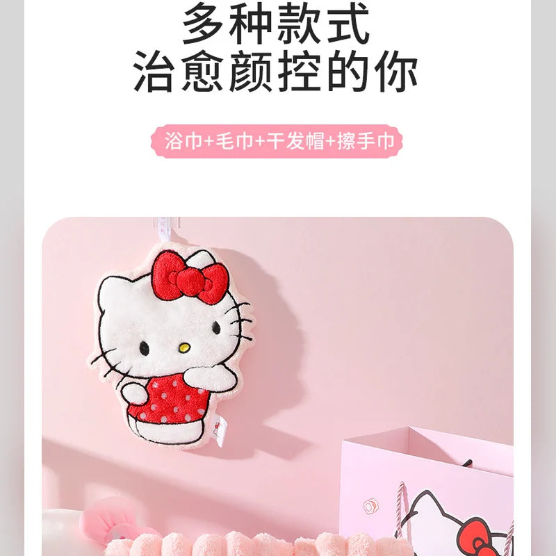 三麗鷗 Sanrio 凱蒂貓 Hello Kitty 浴巾毛巾禮盒 商品圖 31