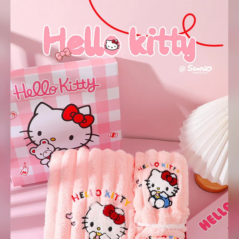 三麗鷗 Sanrio 凱蒂貓 Hello Kitty 浴巾毛巾禮盒 商品圖 45