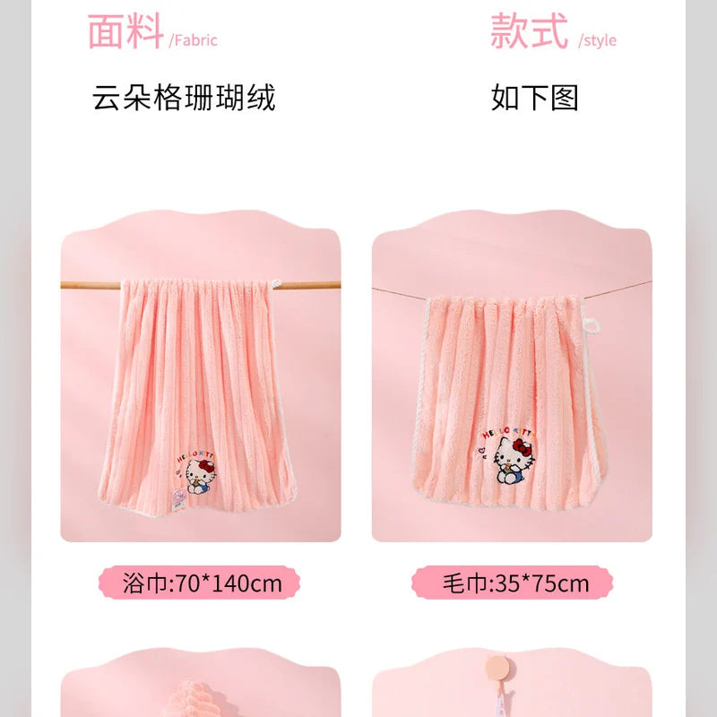 三麗鷗 Sanrio 凱蒂貓 Hello Kitty 浴巾毛巾禮盒 商品圖 47