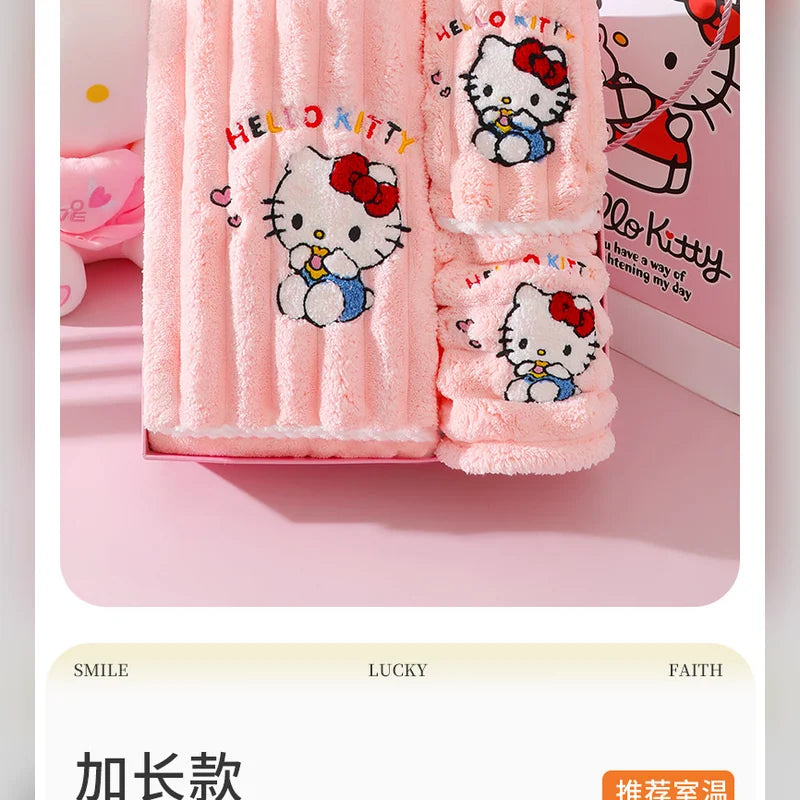 三麗鷗 Sanrio 凱蒂貓 Hello Kitty 浴巾毛巾禮盒 商品圖 50