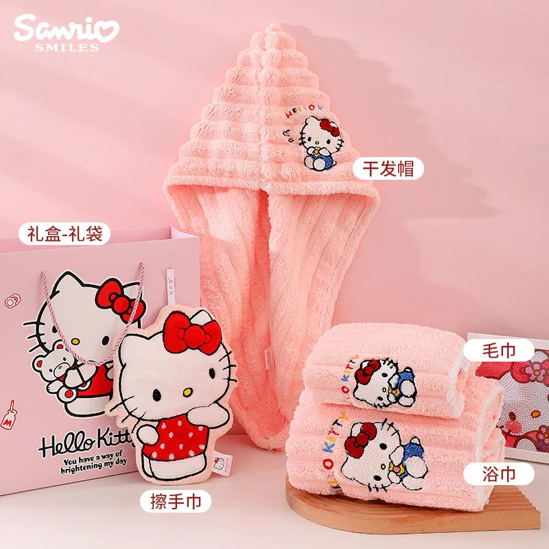 三麗鷗 Sanrio 凱蒂貓 Hello Kitty 浴巾毛巾禮盒 商品圖 2