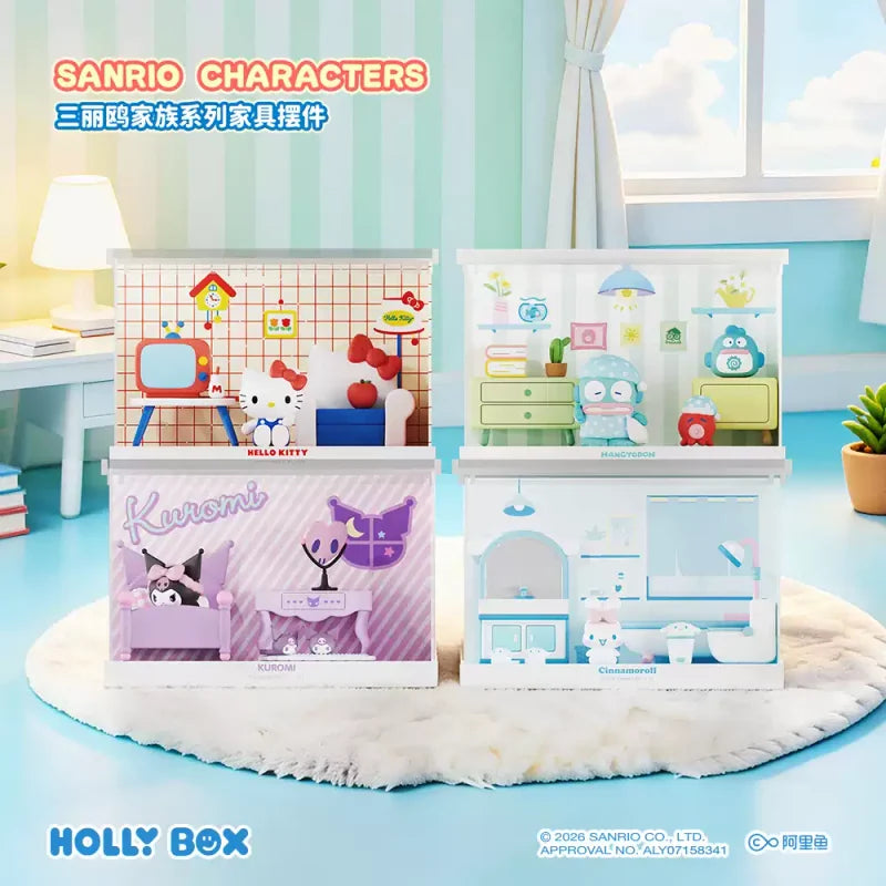 三麗鷗 Sanrio × HOLLYBOX | Hello Kitty 凱蒂貓・Ku | 擺件款 - 圖2 | 潮巢 Nestory