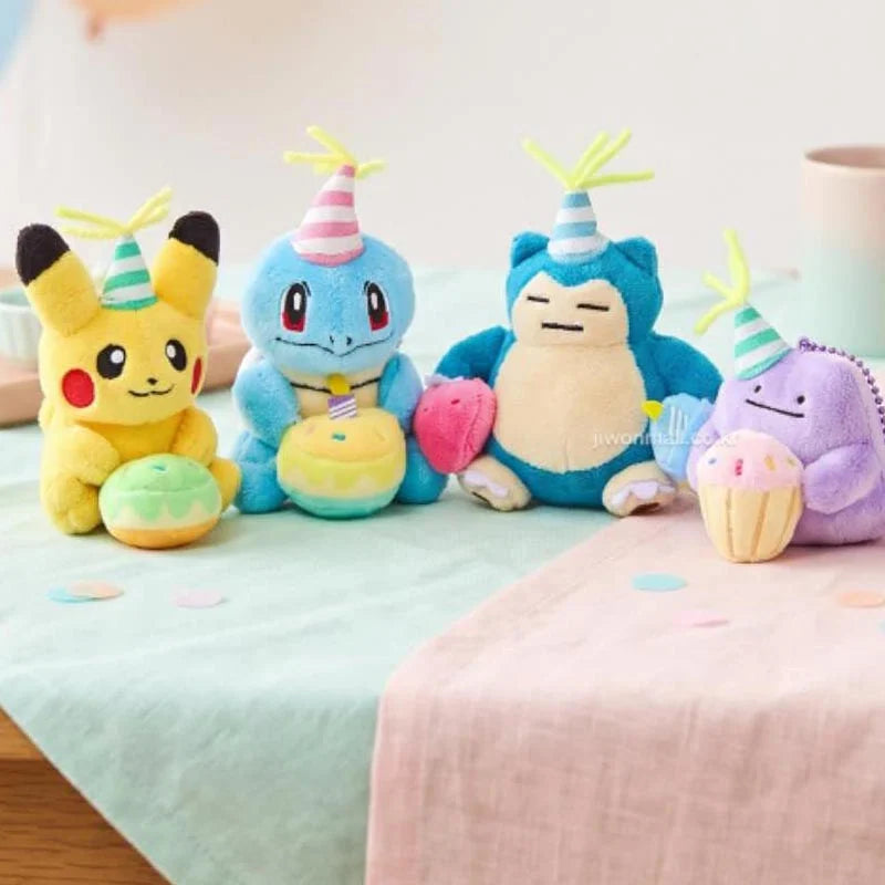 寶可夢 Pokémon 百變怪卡比獸傑尼龜蛋糕系列絨毛掛飾玩偶 商品圖 5