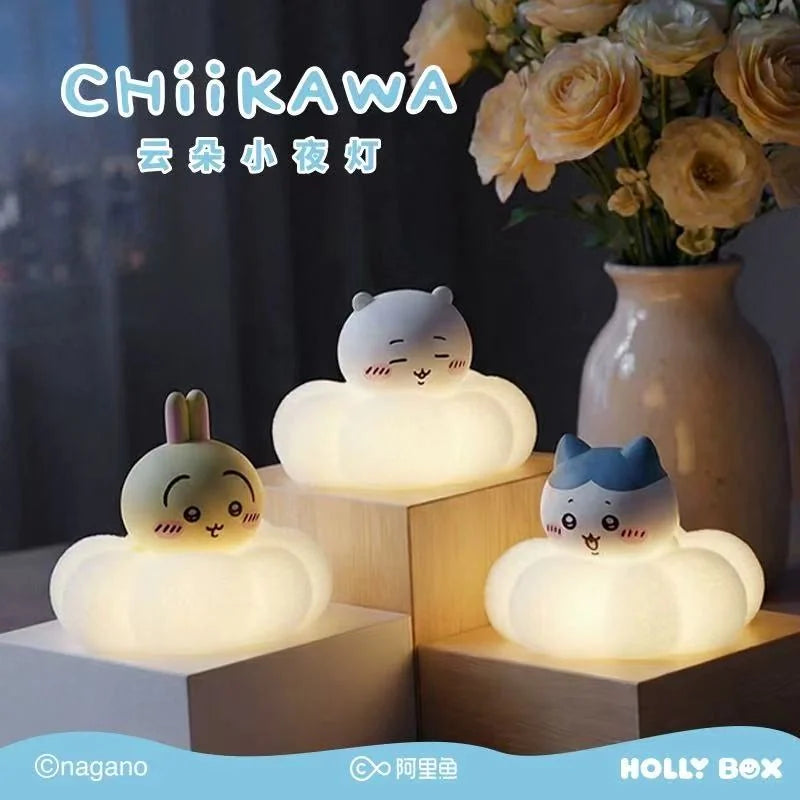 吉伊卡哇 Chiikawa 吉伊卡哇小八烏薩奇雲朵小夜燈 商品圖 3