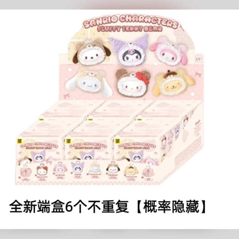 三麗鷗 Sanrio TOP TOY 絨絨小熊搪膠絨毛吊飾盲盒 商品圖 6