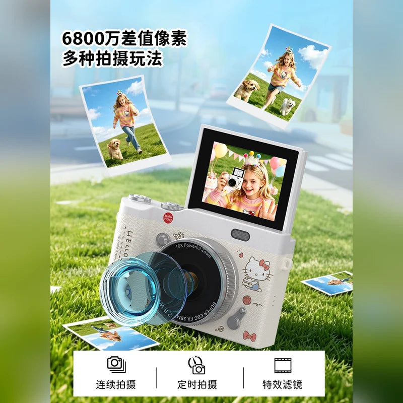 Hello Kitty 米奇翻轉螢幕數位相機 商品圖 2