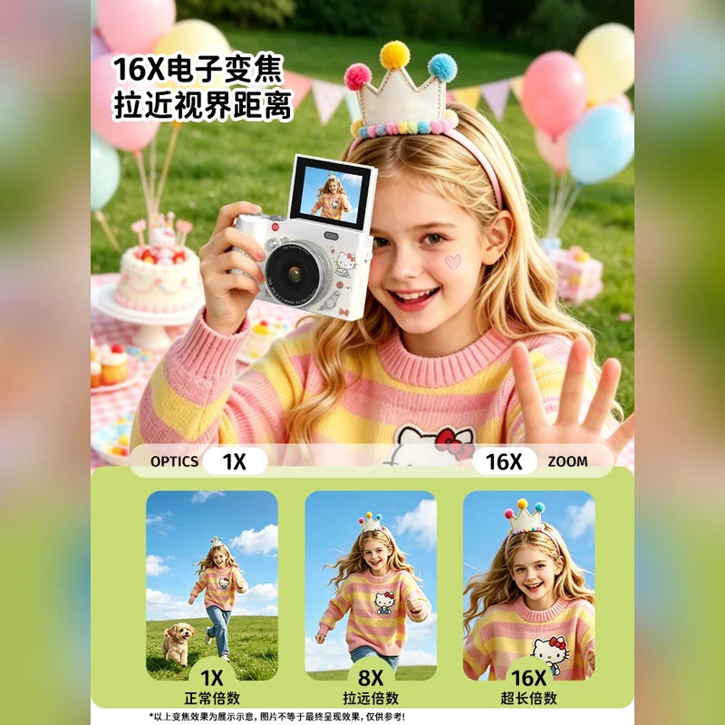 Hello Kitty 米奇翻轉螢幕數位相機 商品圖 3