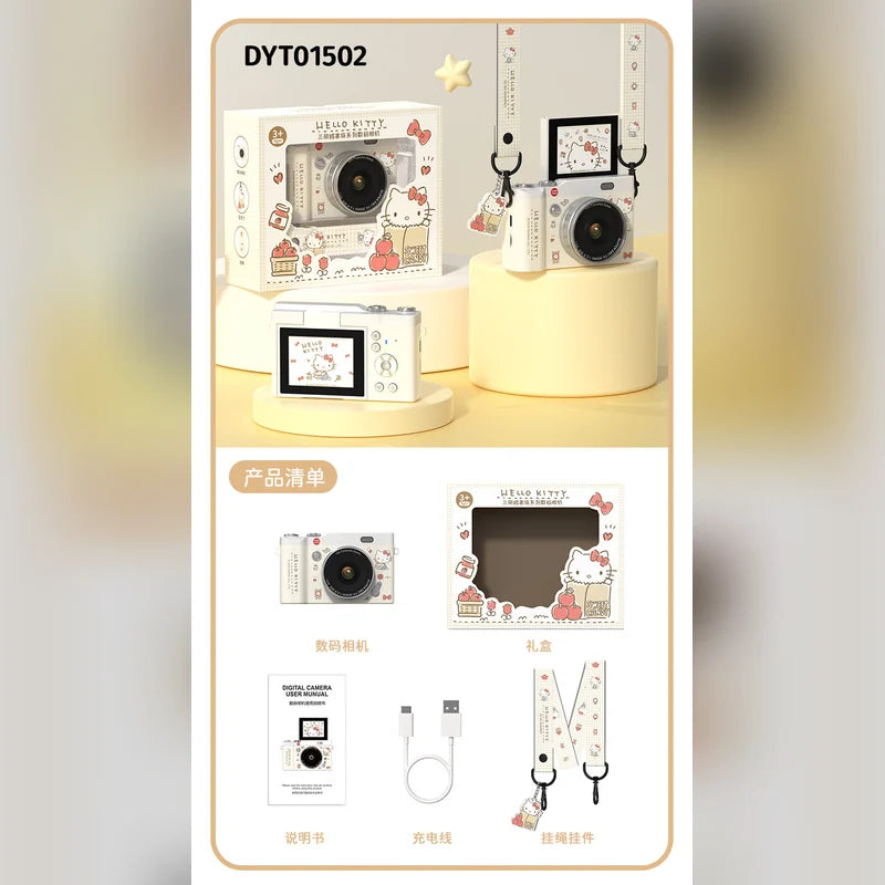Hello Kitty 米奇翻轉螢幕數位相機 商品圖 18