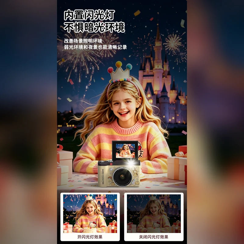 Hello Kitty 米奇翻轉螢幕數位相機 商品圖 23