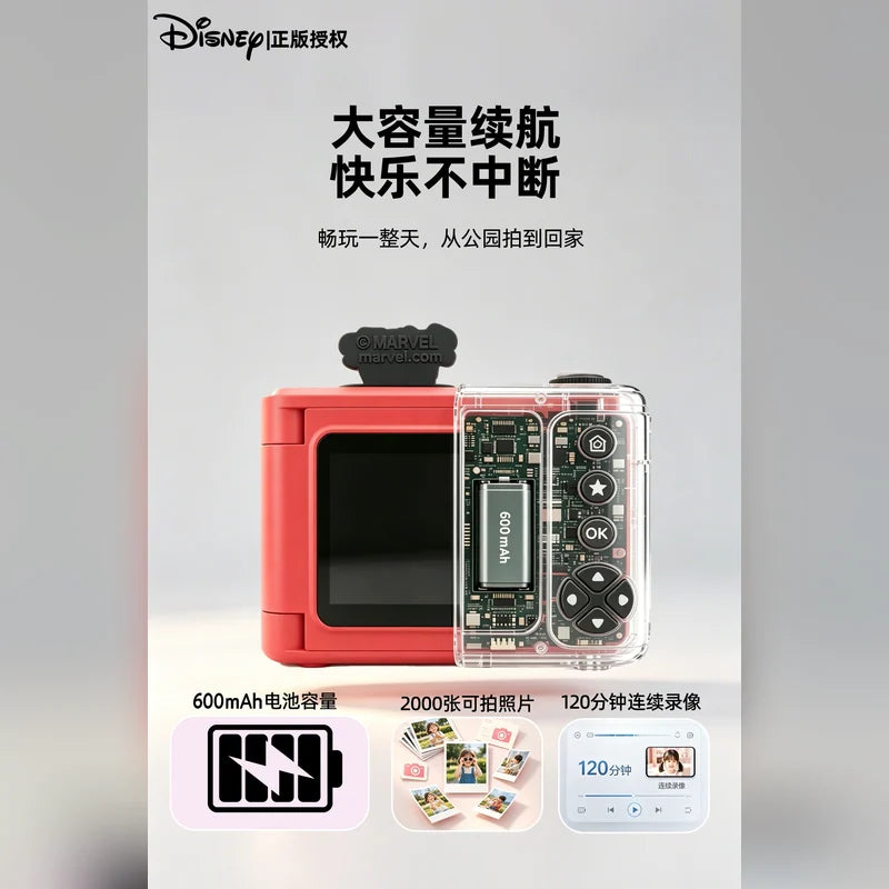 迪士尼 Disney 蜘蛛人草莓熊米奇米妮 CCD 數位相機 商品圖 23