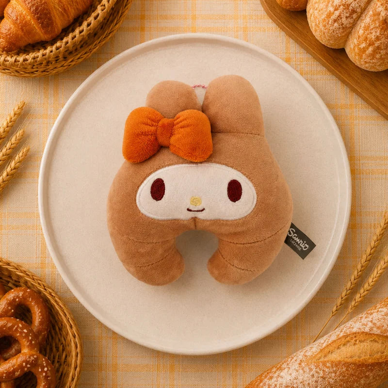 三麗鷗 Sanrio 七角色麵包貝果造型絨毛吊飾 13cm 商品圖 5