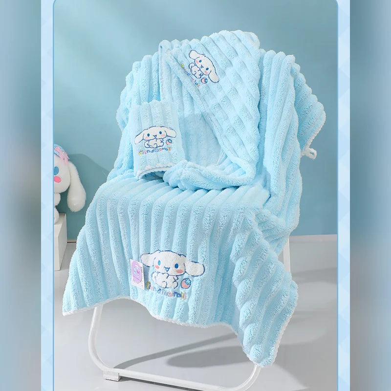 三麗鷗 Sanrio 大耳狗 Cinnamoroll 浴巾毛巾禮盒 商品圖 11