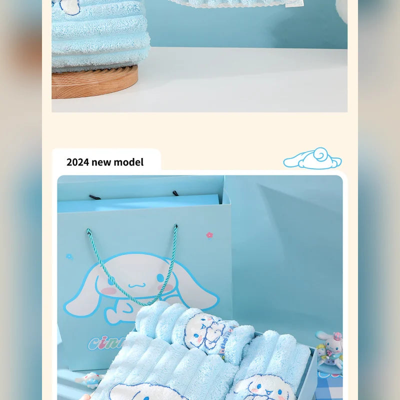 三麗鷗 Sanrio 大耳狗 Cinnamoroll 浴巾毛巾禮盒 商品圖 18