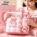 三麗鷗 Sanrio 美樂蒂 My Melody 格子浴巾禮盒 商品圖 3