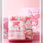 三麗鷗 Sanrio 美樂蒂 My Melody 格子浴巾禮盒 商品圖 14