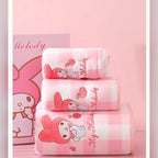 三麗鷗 Sanrio 美樂蒂 My Melody 格子浴巾禮盒 商品圖 28