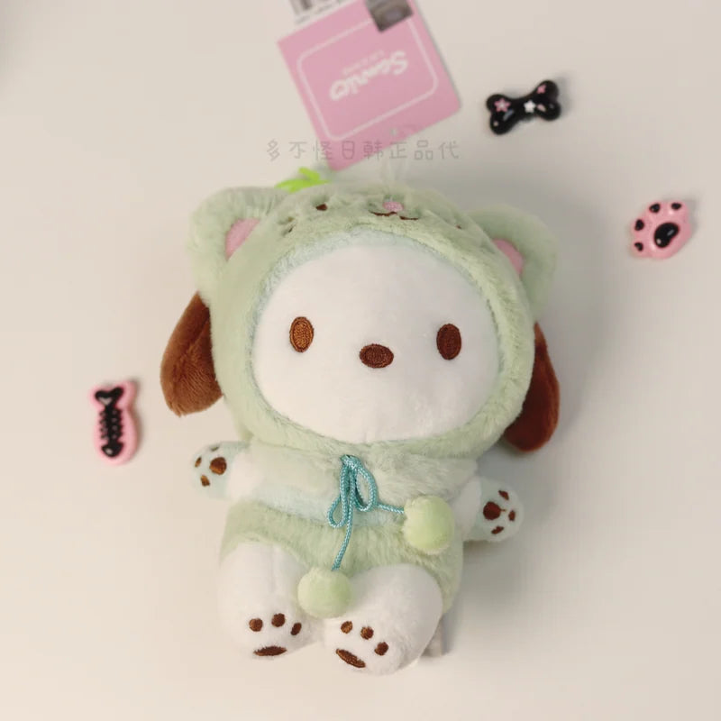 三麗鷗 Sanrio 貓咪頭套絨毛娃娃吊飾商品圖