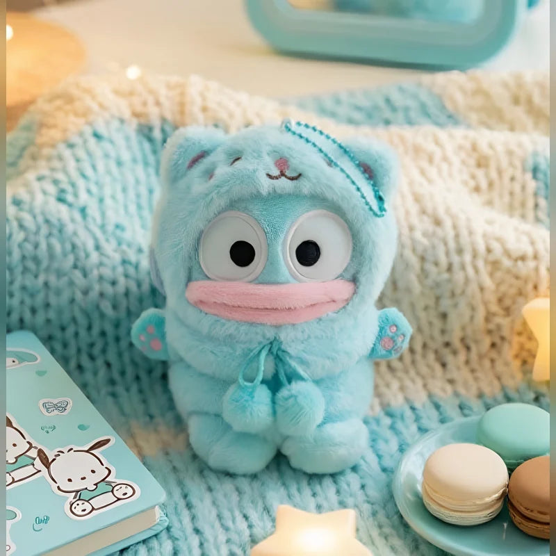 三麗鷗 Sanrio 貓咪頭套絨毛娃娃吊飾商品圖