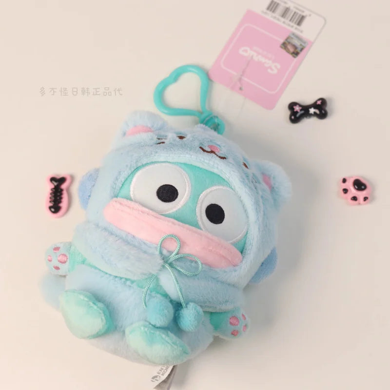 三麗鷗 Sanrio 貓咪頭套絨毛娃娃吊飾商品圖