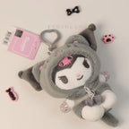 三麗鷗 Sanrio 貓咪頭套絨毛娃娃吊飾商品圖