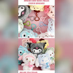 三麗鷗 Sanrio 貓咪頭套絨毛娃娃吊飾商品圖