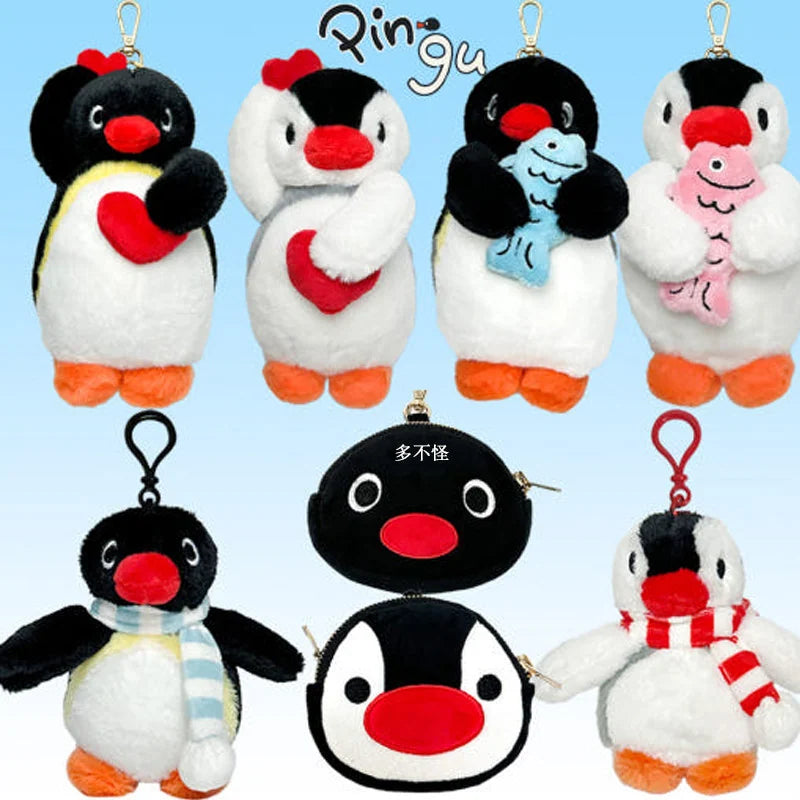 企鵝家族 Pingu 絨毛娃娃吊飾多造型商品圖