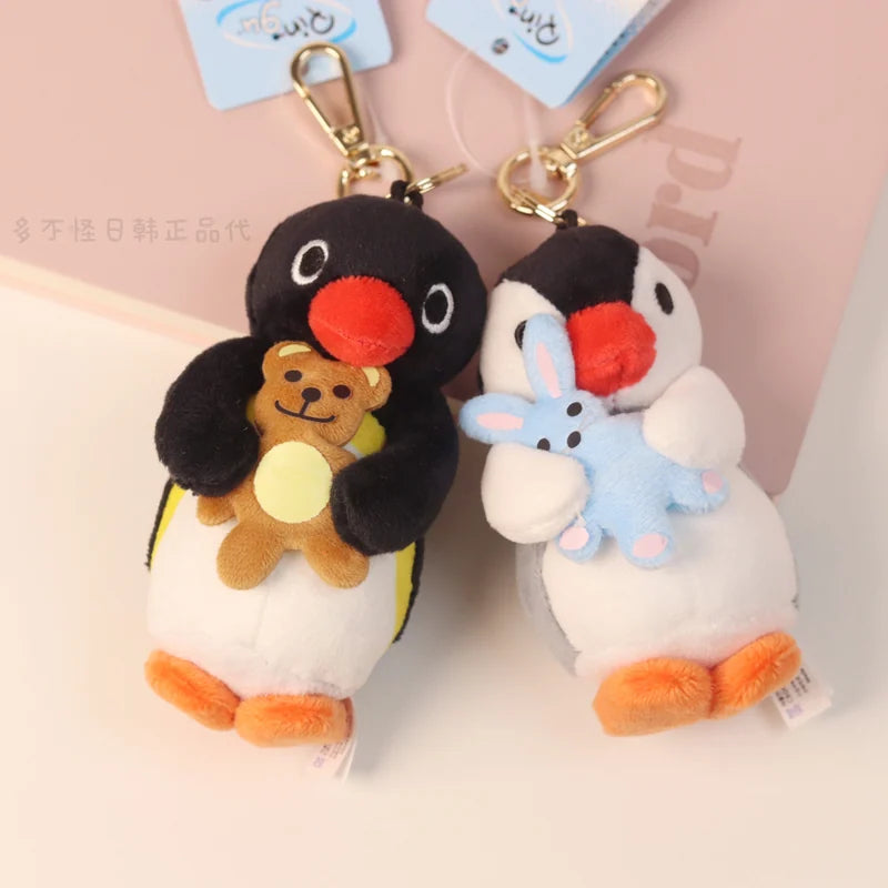 企鵝家族 Pingu 絨毛娃娃吊飾多造型商品圖