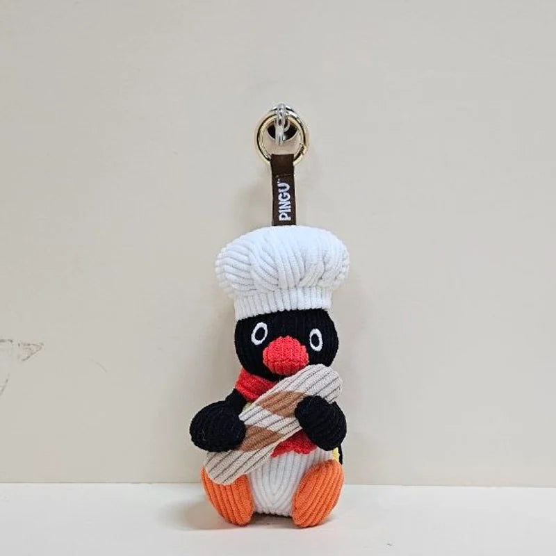 企鵝家族 Pingu 絨毛娃娃吊飾多造型商品圖