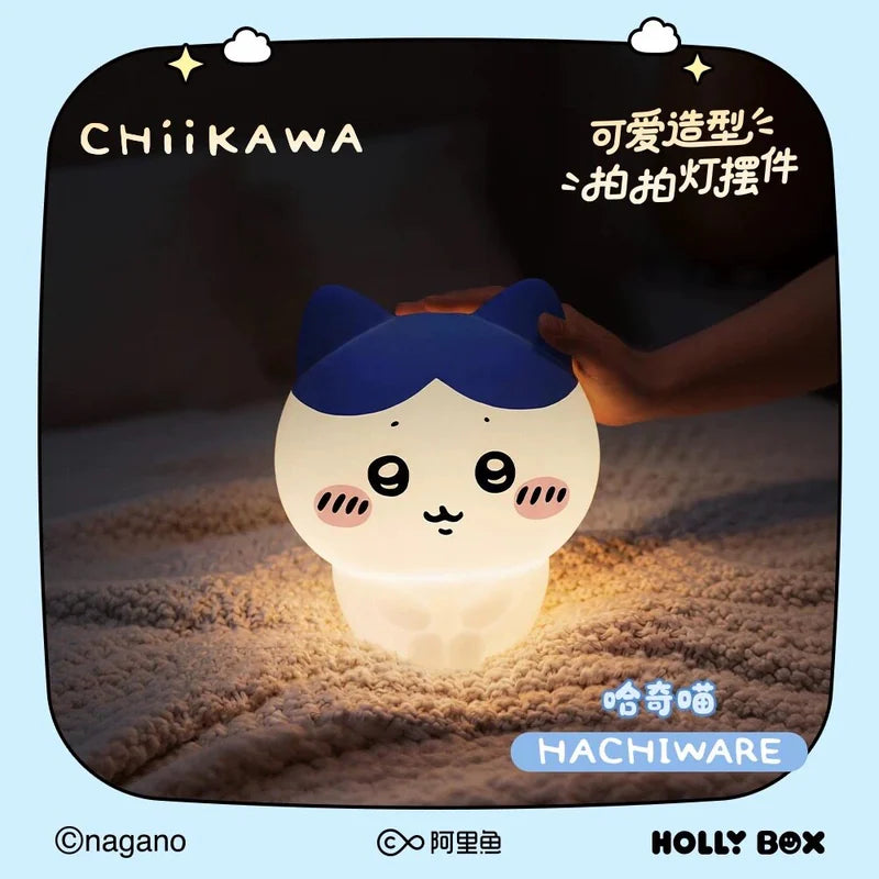吉伊卡哇 Chiikawa 小八烏薩奇造型拍拍小夜燈 商品圖 5