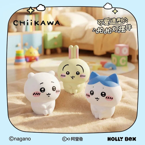 吉伊卡哇 Chiikawa 小八烏薩奇造型拍拍小夜燈 商品圖 2