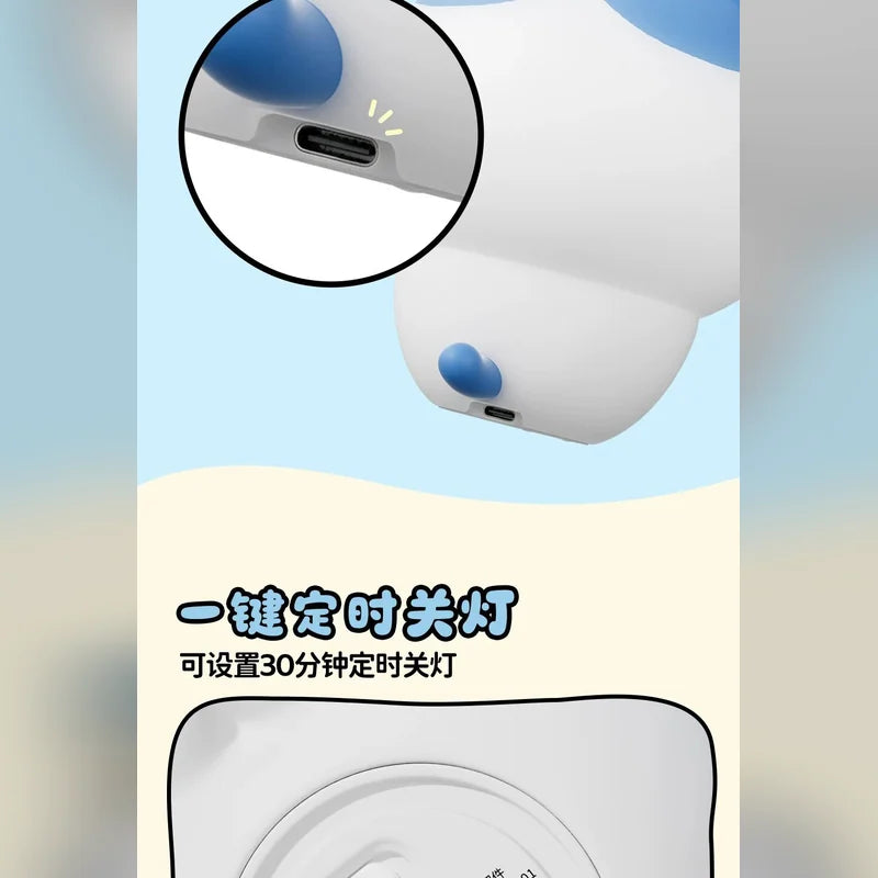 吉伊卡哇 Chiikawa 小八烏薩奇造型拍拍小夜燈 商品圖 9