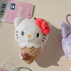 三麗鷗 Sanrio 五角色冰淇淋造型絨毛吊飾 8cm 商品圖 5
