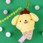 三麗鷗 Sanrio 五角色冰淇淋造型絨毛吊飾 8cm 商品圖 7